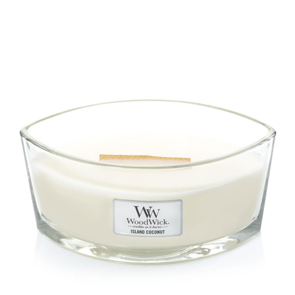 WoodWick Island Coconut HearthWick Ellipse Jar Candle £29.69